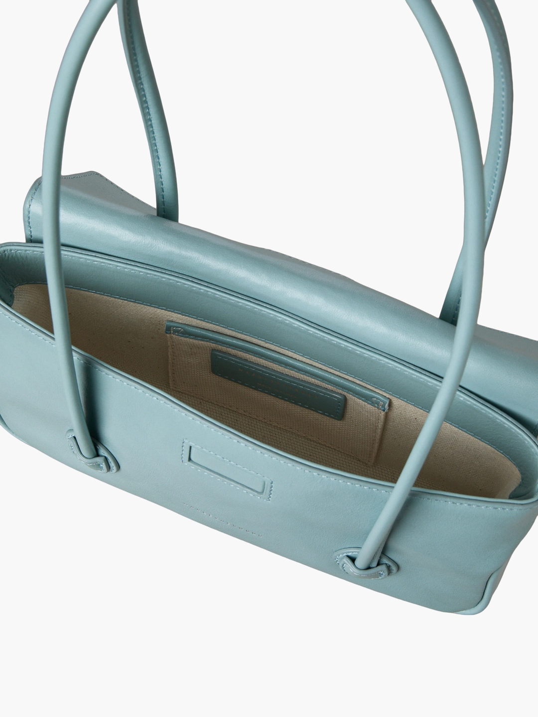 마지셔우드 FLAP SMALL_mint glossy plain 상품 이미지 3