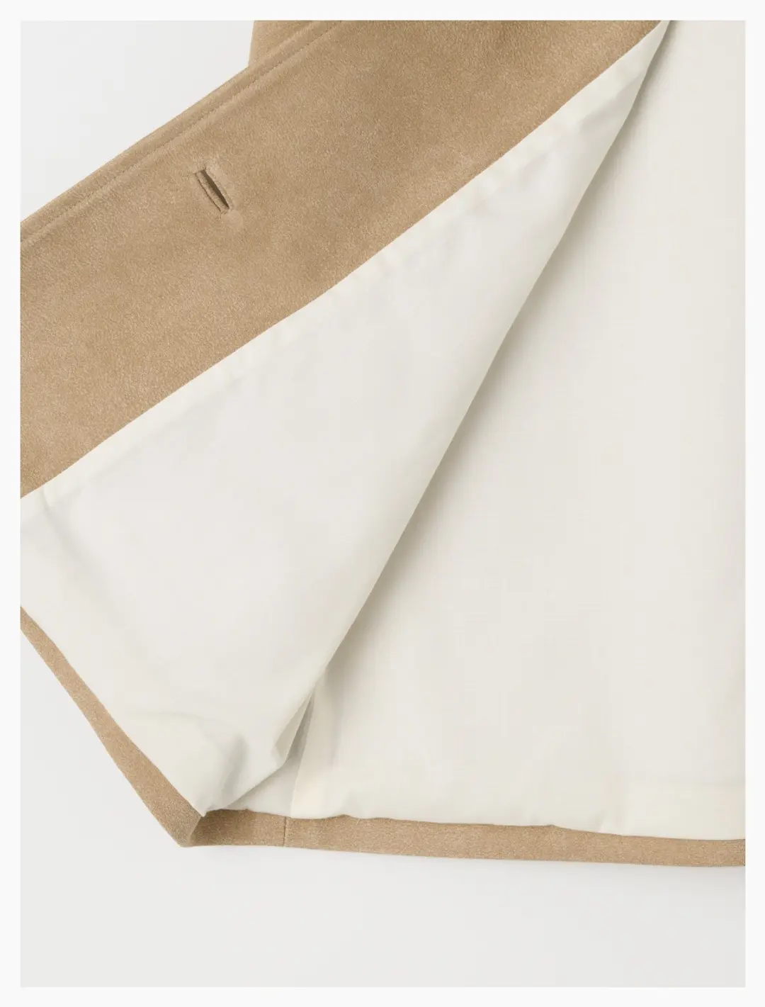 블랭크공삼 suede single half jacket (sand beige) 상품 이미지 3