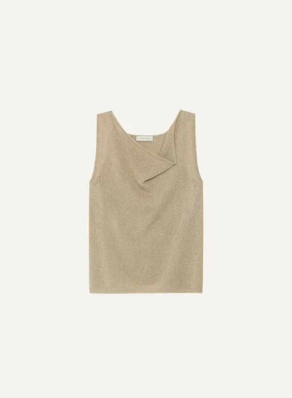 Sorie Cowlneck Top Sand