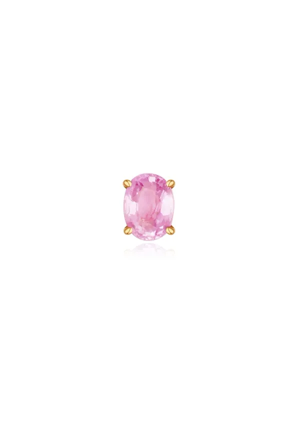 [G] Pink Sapphire Charm