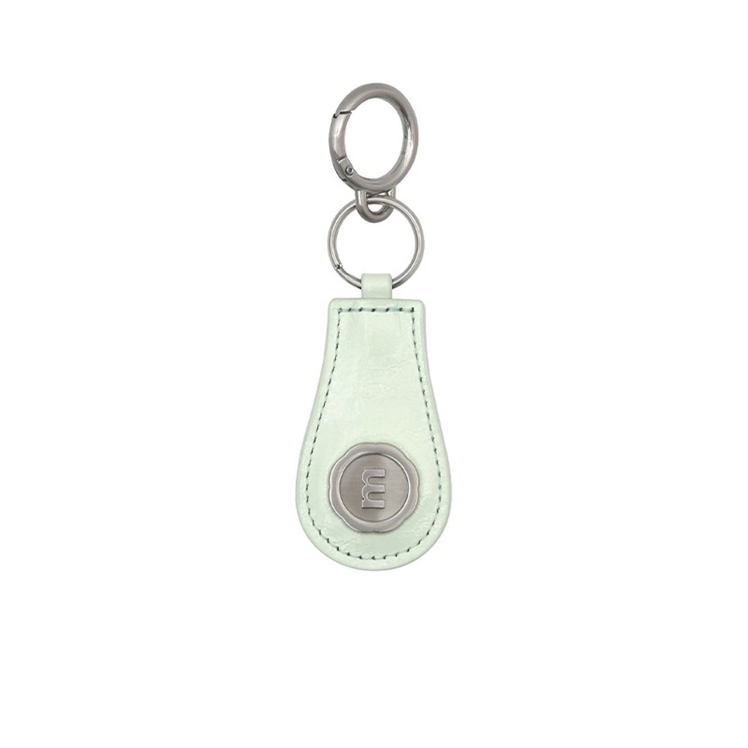 미닛뮤트 m silver logo keyring - pale green 상품 이미지 2