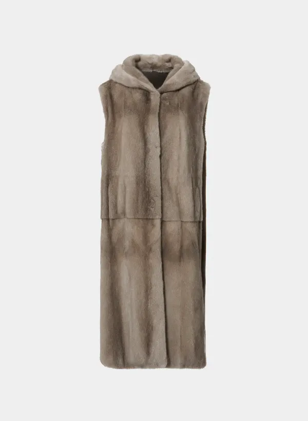 Garet mink hoodie VT