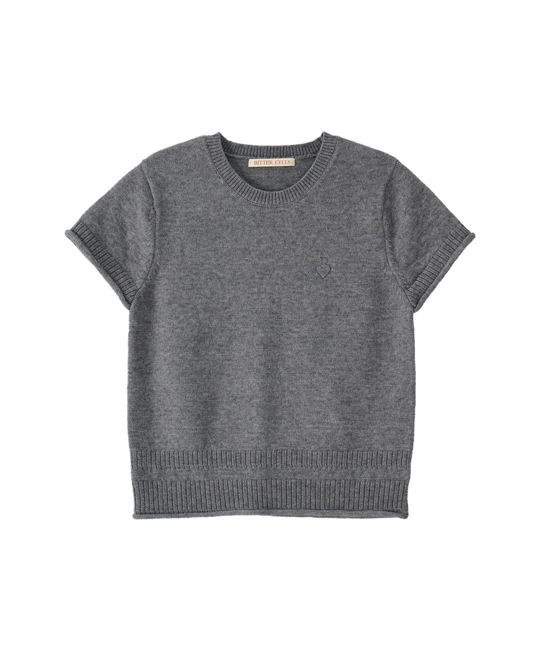 비터셀즈 Dein Half Knit-Charcoal 상품 이미지 1