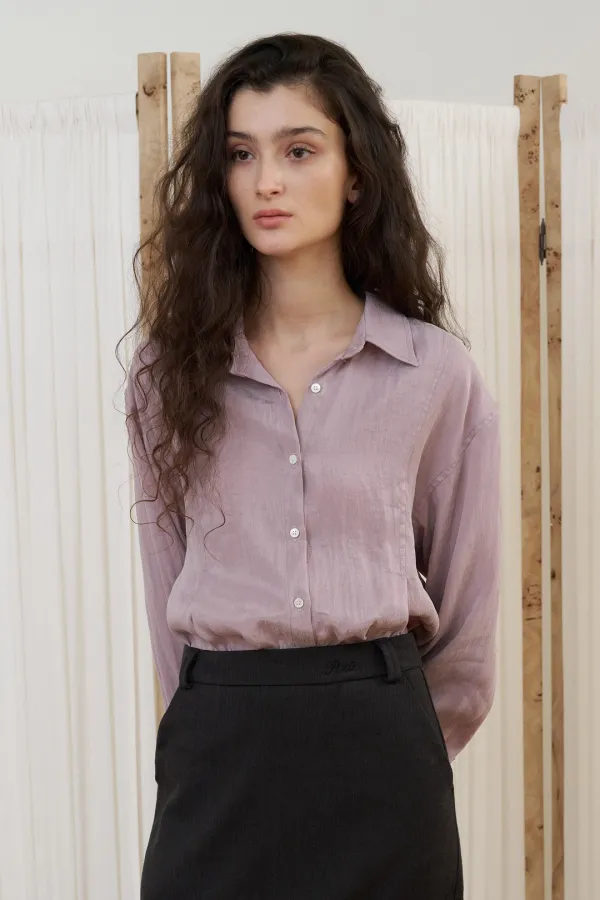 ROA SOFT SHIRT_pale purple
