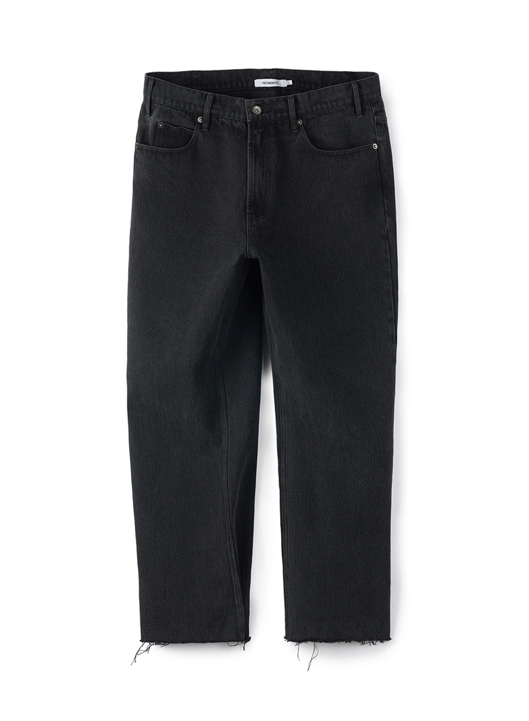 파르티멘토 Ankle Cut-off Denim Pants_Vintage Black 상품 이미지 1