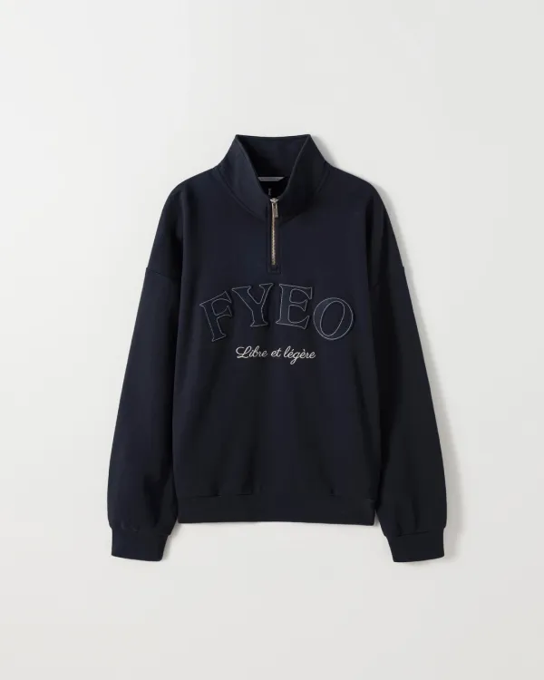 Essential Logo Half Zip-up