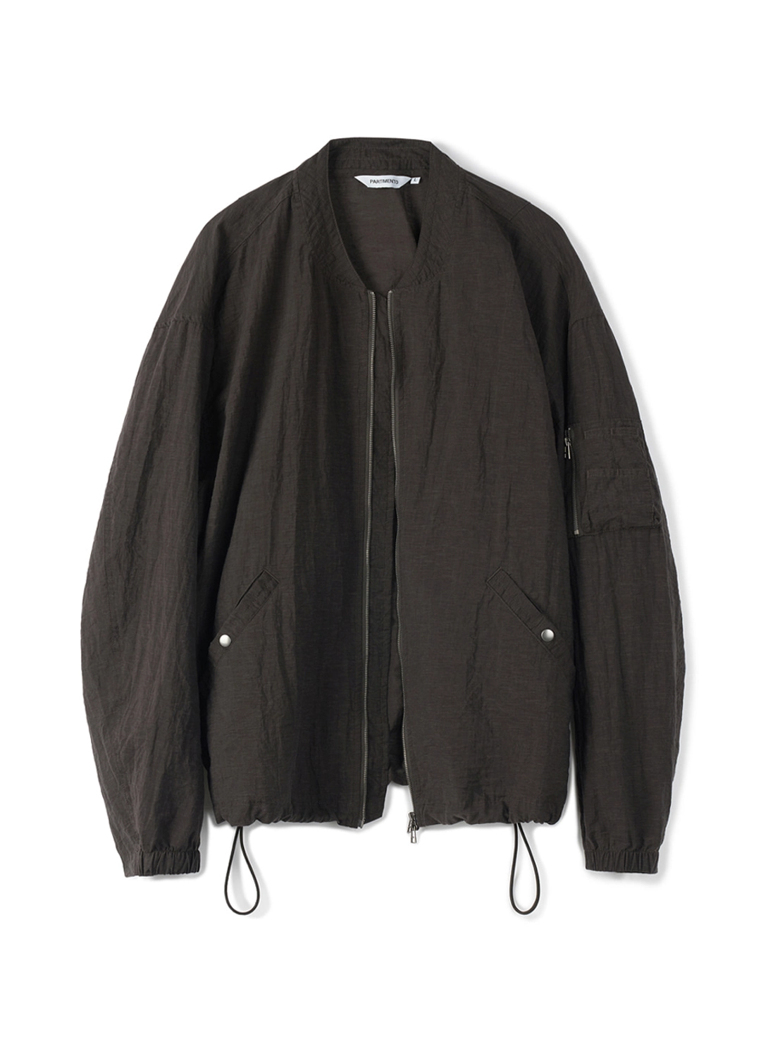 파르티멘토 [Summer] Air Shell Jacket_Charcoal Brown 상품 이미지 1