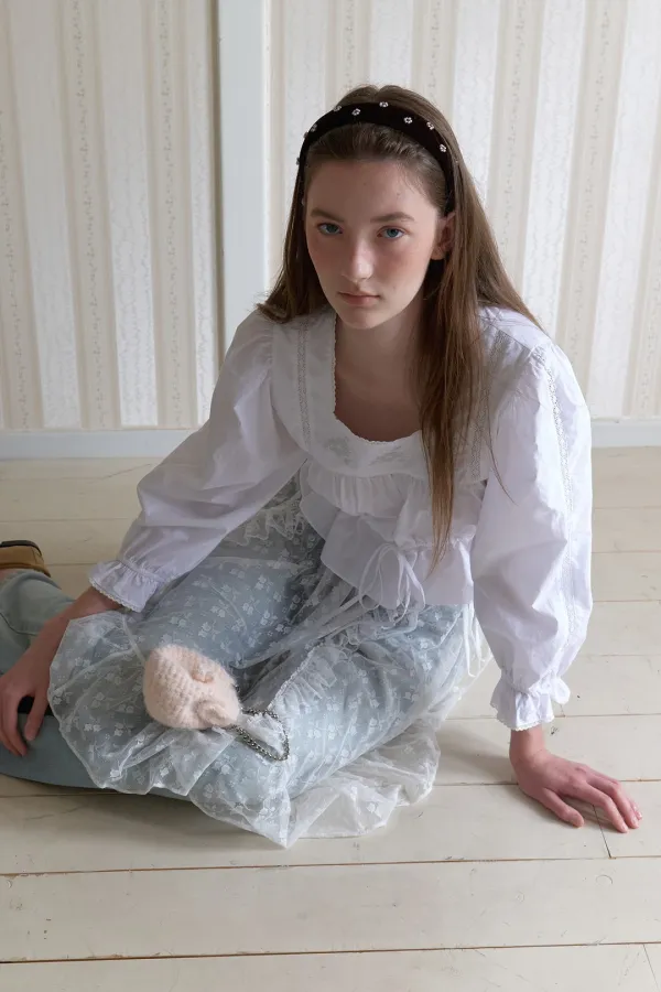 (2nd Re-stock) Rosita Top (White)