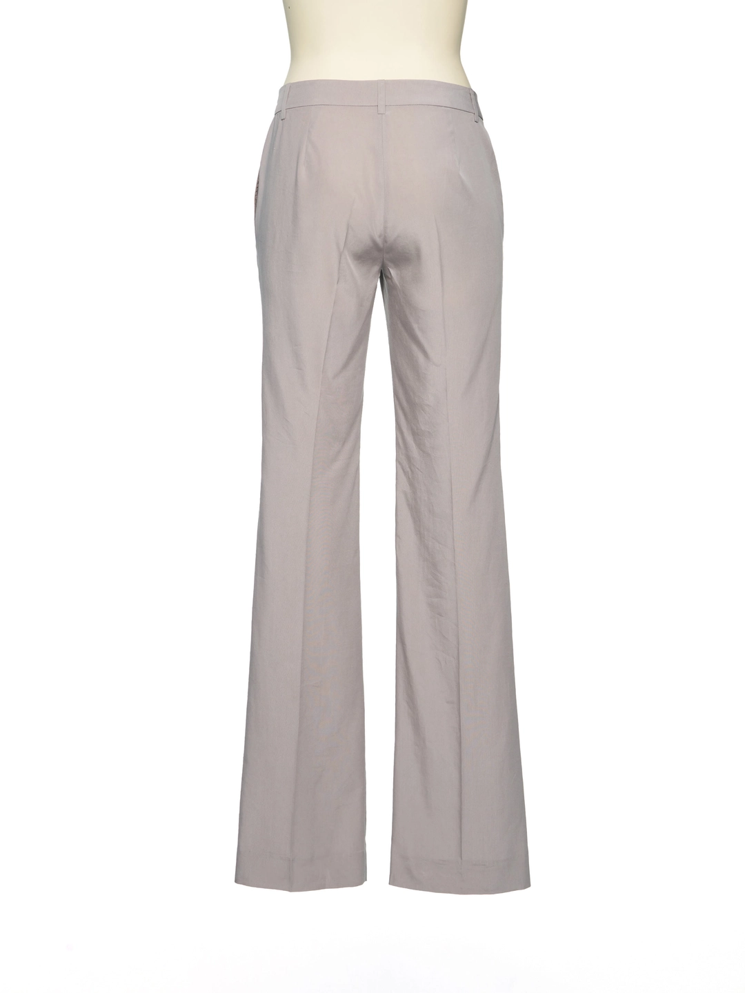 푸쉬버튼 SS26 LIGHT GRAY LOW-RISE BELL-BOTTOM TROUSERS 상품 이미지 3