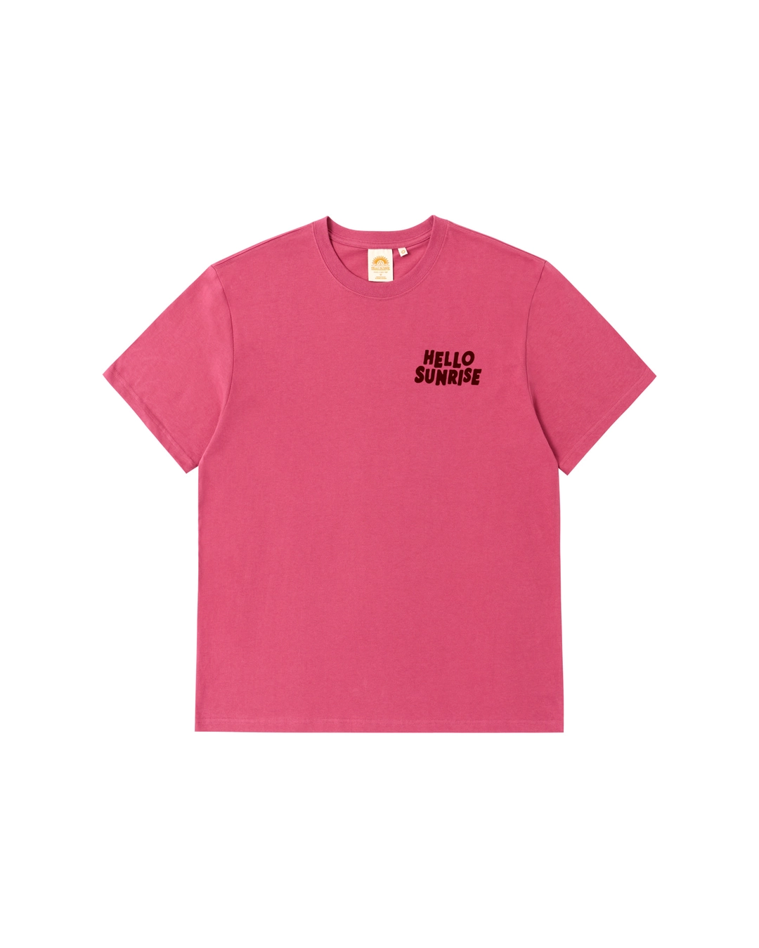 헬로선라이즈 HS Volume Typo Tee_Magenta Pink 상품 이미지 2
