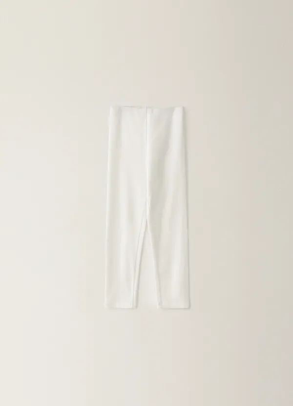 Capri Banding Pants -White