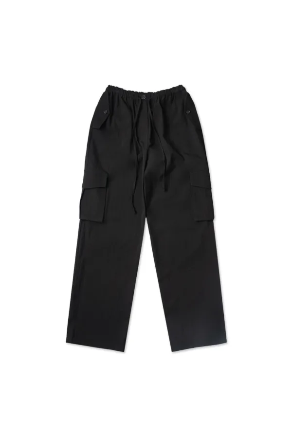 Pocket work pants_black