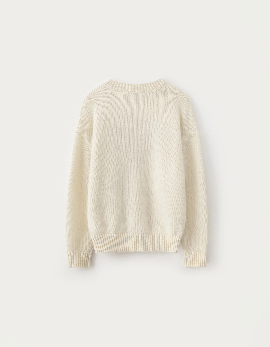 썸웨어버터 Boucle Heart Wool Knit - Ivory 상품 이미지 3