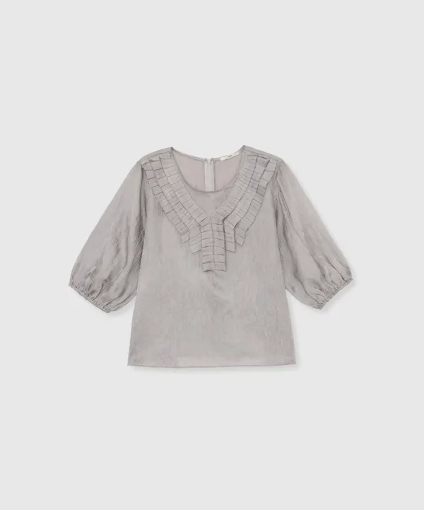 Shimmer blouse (Gray)