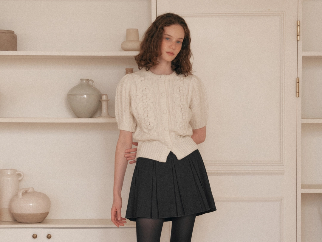 플로움 Pomelo Puff Cardigan(4color) 상품 이미지 3
