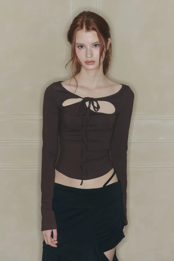 ORCHID TOP brown