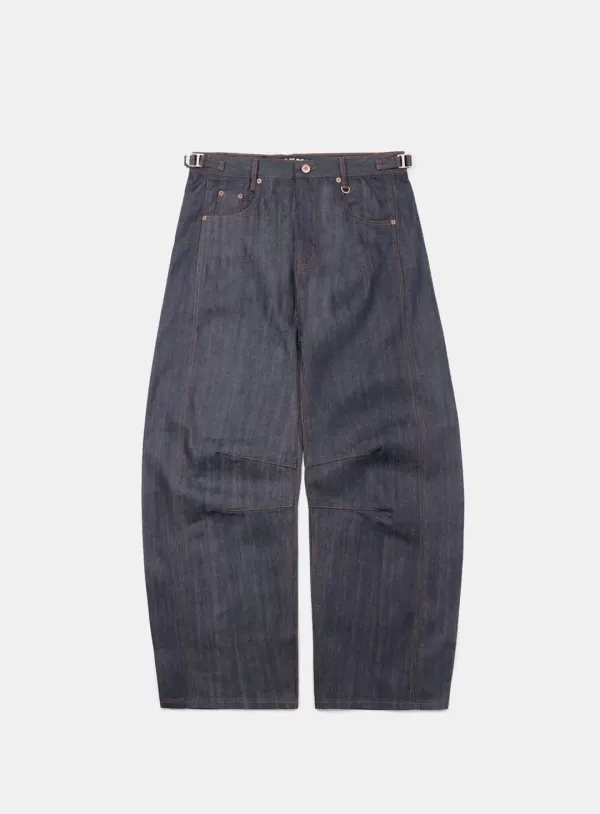 [w-jeans24-009] 찰리 셀비지 배럴 진 - 인디고