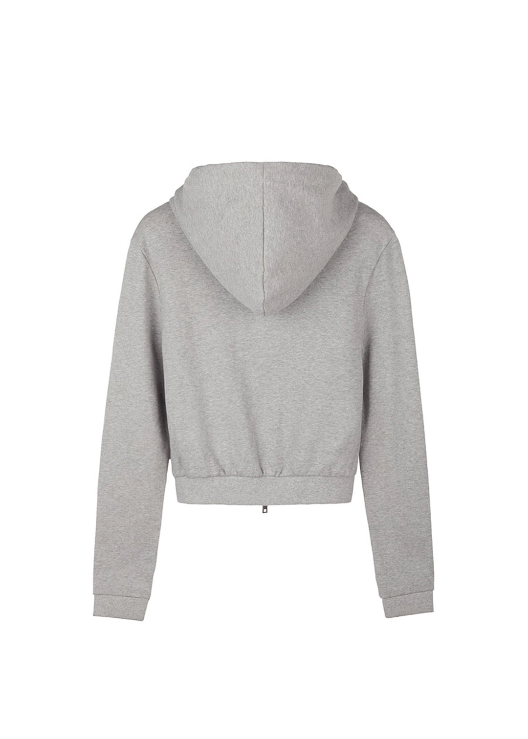 히에타 [X Gila] SIDE EYELET SIGNATURE LOGO HOOD ZIP-UP / GREY 상품 이미지 2