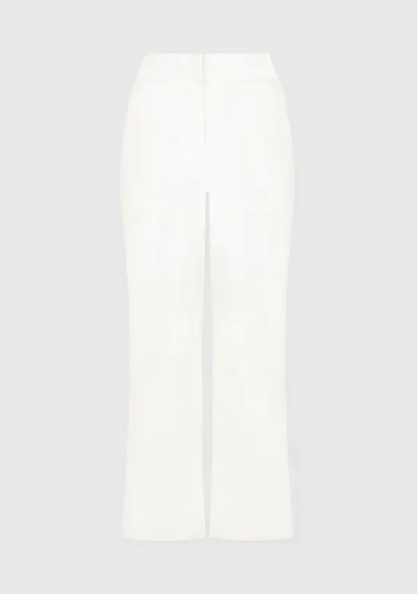 5th) Clean Crop Pants Ivory