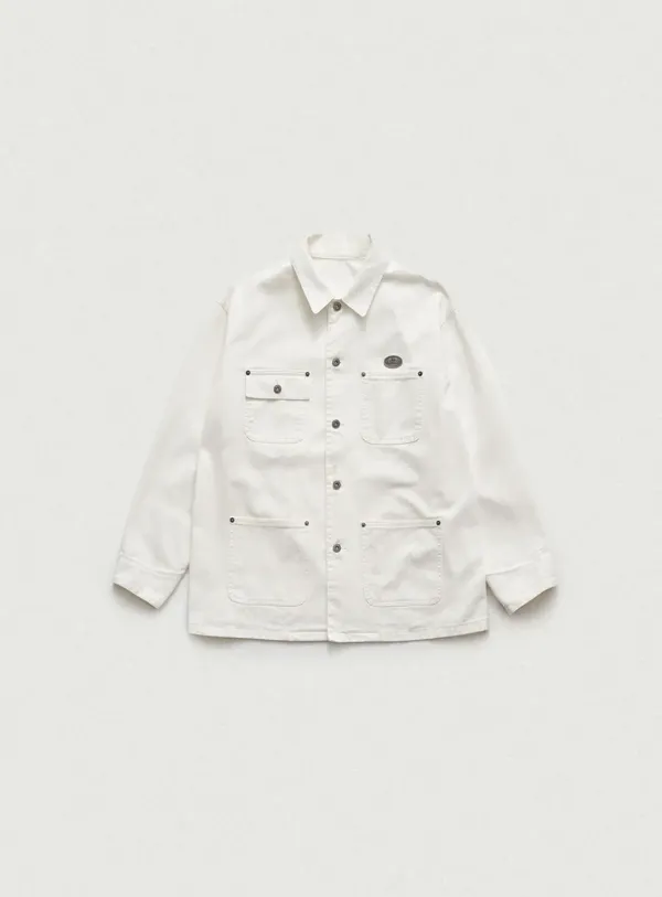 Clover Work Jacket_Ivory