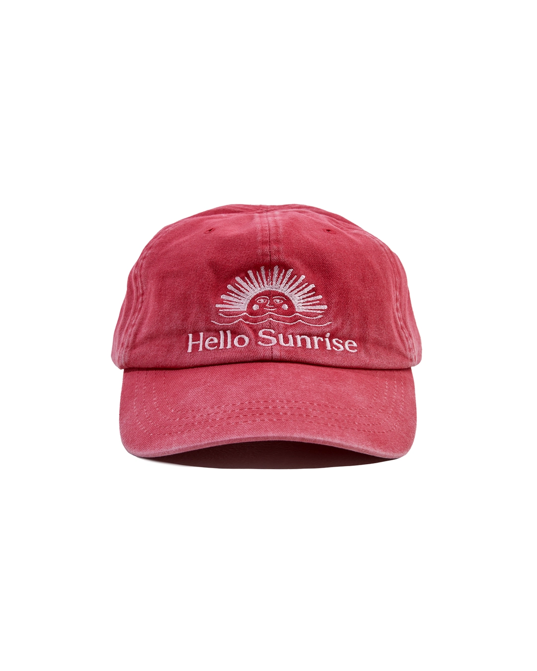 헬로선라이즈 Washed OG Logo Ball Cap_Vintage Pink 상품 이미지 2