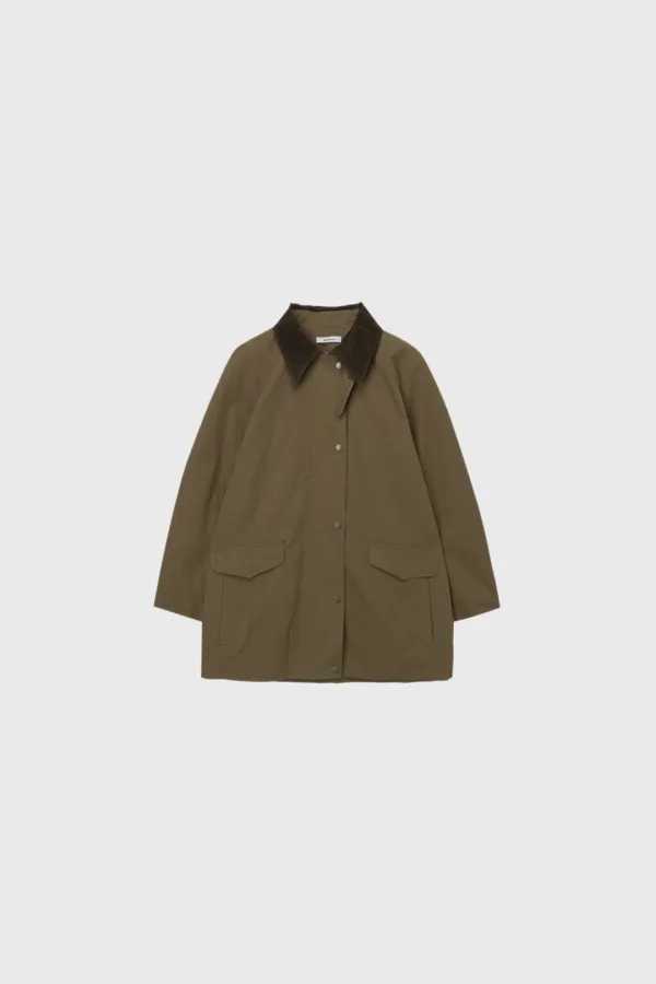 Cotton Utility Jacket (Dark Beige)