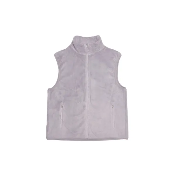 25-004 FLEECE BOA VEST (LAVENDER GREY)
