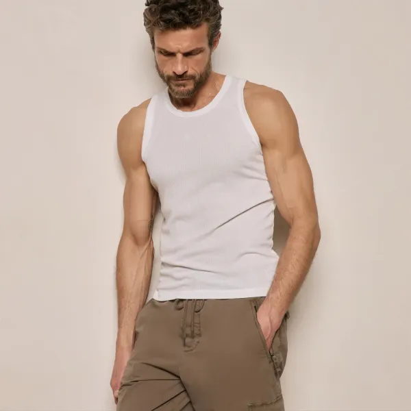 LA Skate Tank - White