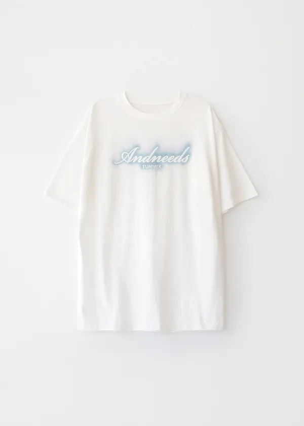 Spray half tee (white)