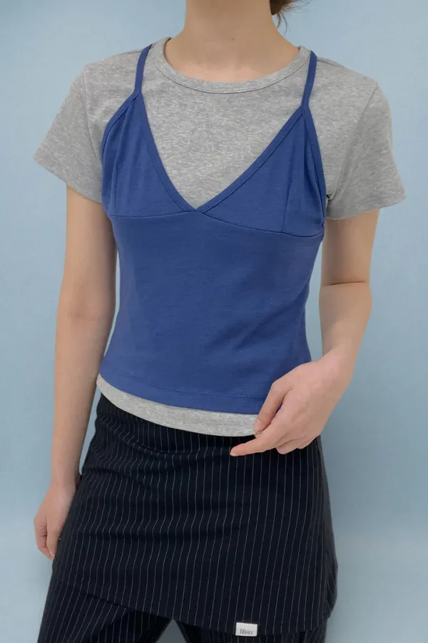 Nell  Sleeveless / Blue