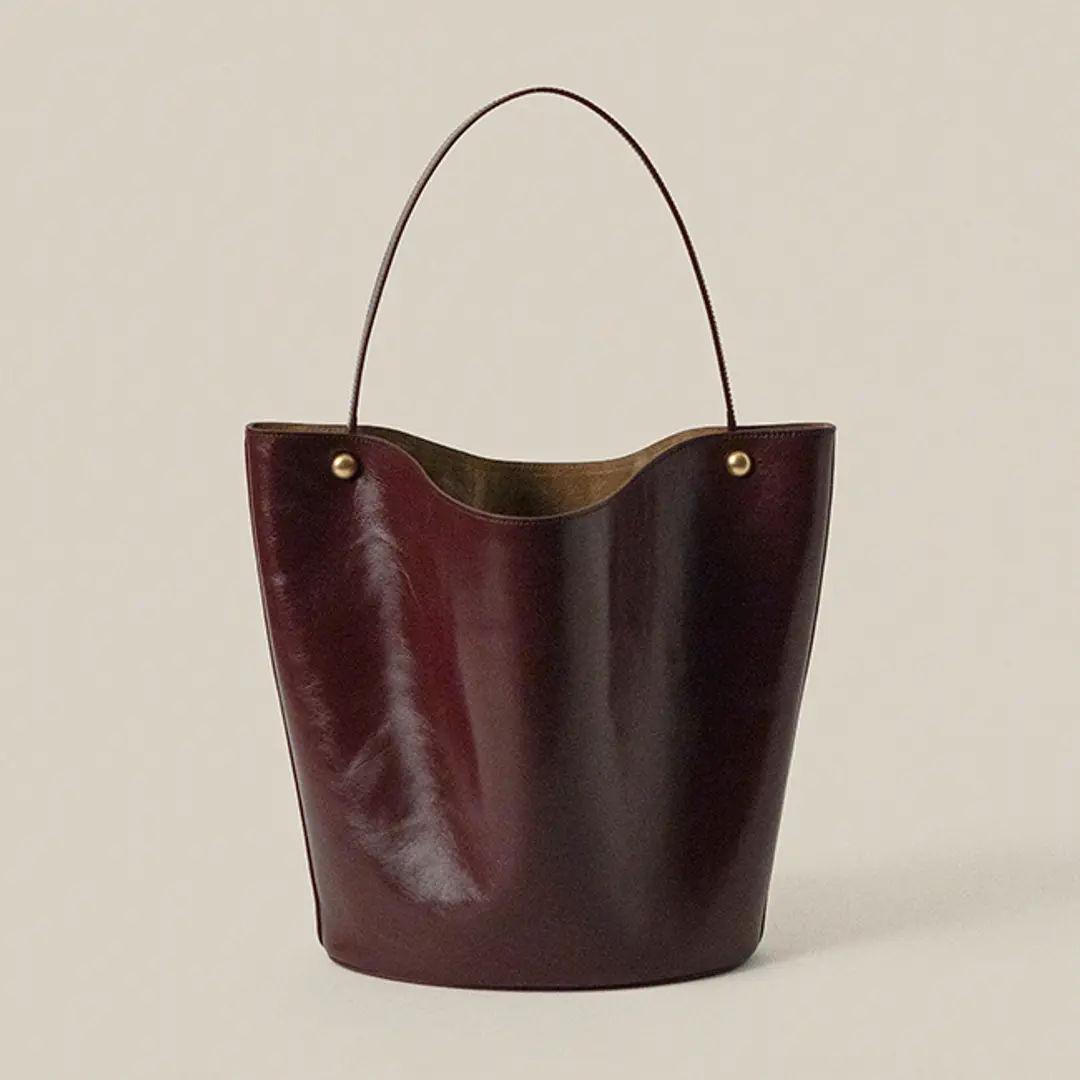 애테 [10/15 예약배송] FILO BAG_CRINKLE WINE 상품 이미지 2