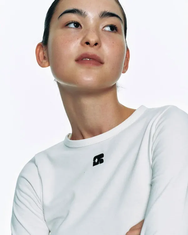 CENTAUR LONG SLEEVE SPAN T-SHIRT_WHITE
