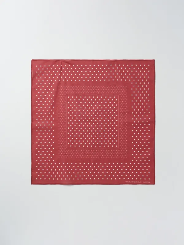 L\'eau dot bandana_vintage red
