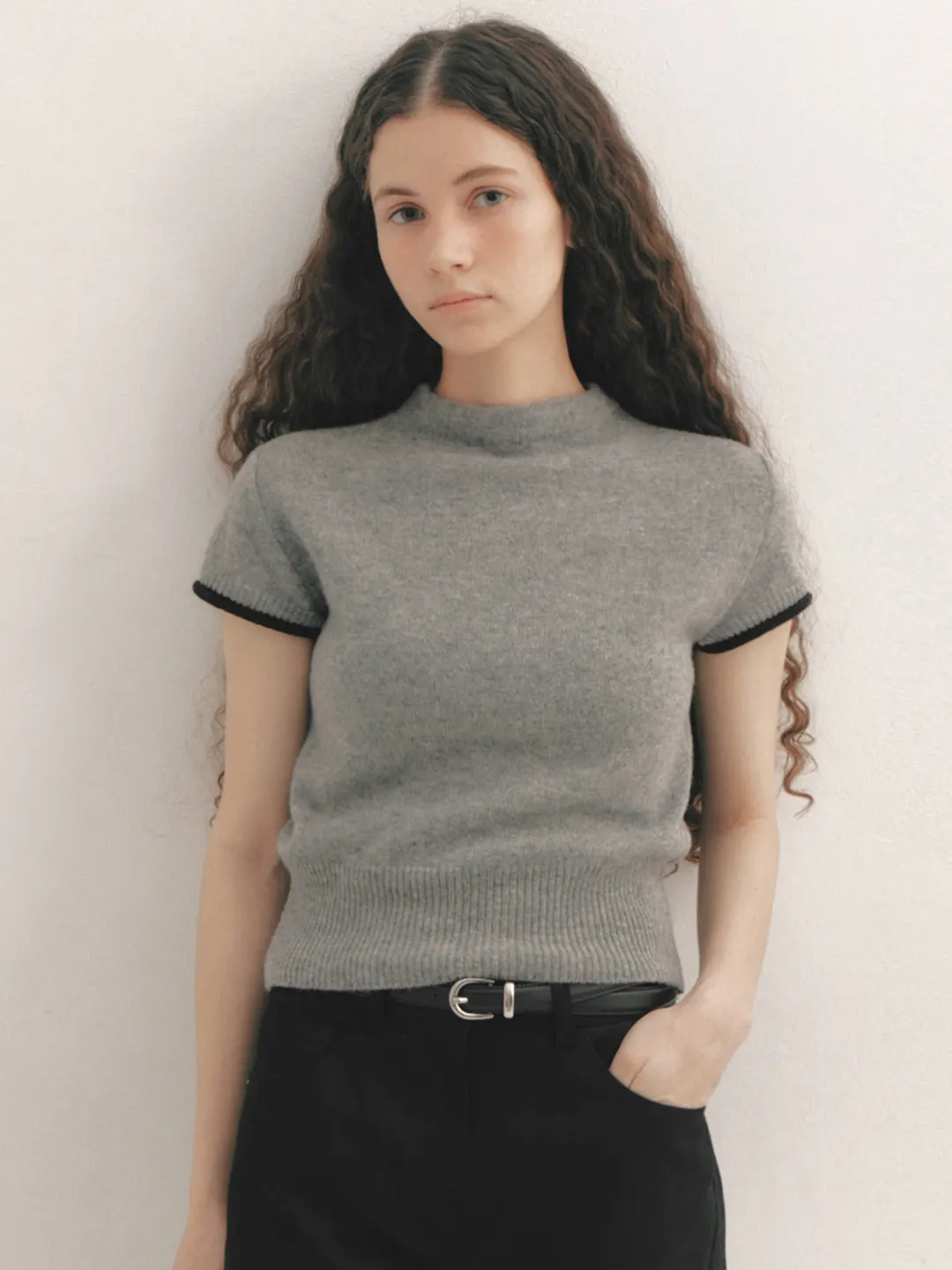 플로움 Line Cuddly Knit(4color) 상품 이미지 3