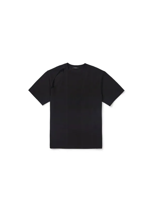 SHOULDER SLIT TOP (BLACK)