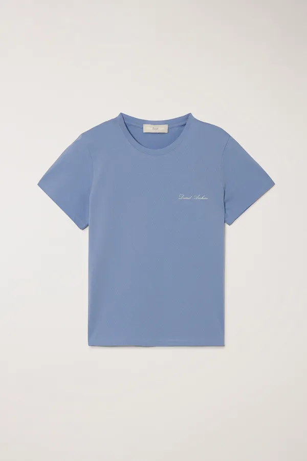 ESSENTIAL LOGO T-SHIRT BLUE