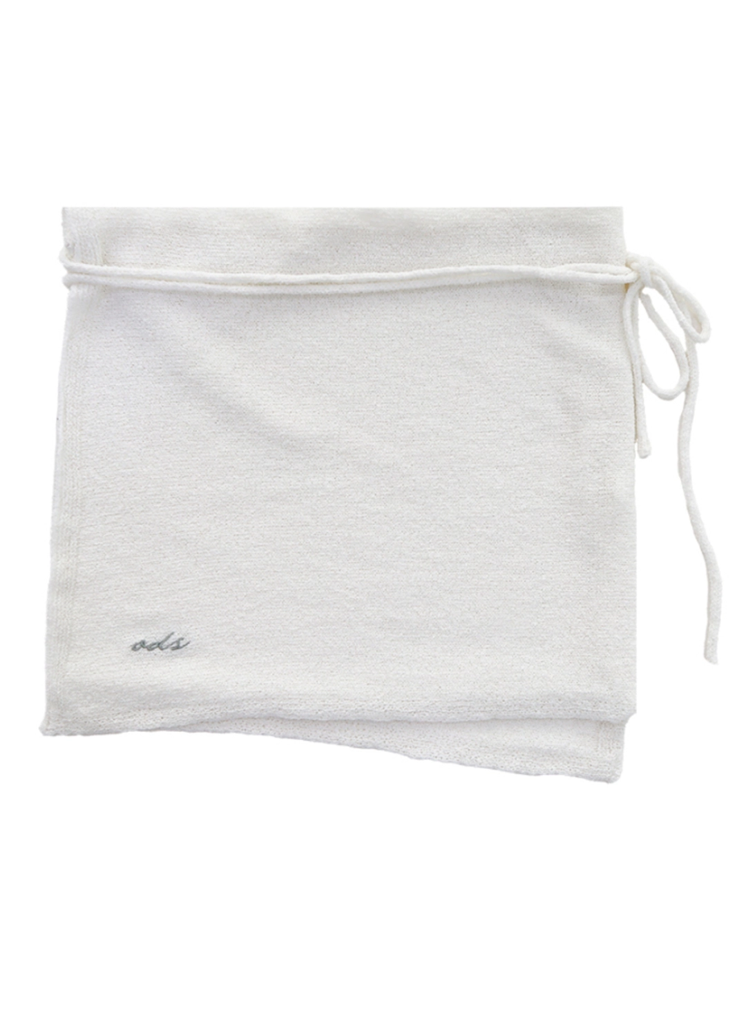 오디에스 Natural Wrap Skirt (White) 상품 이미지 3