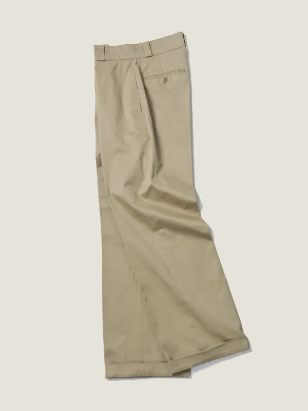 60s ORIGINAL CHINO PANTS [ Classic Beige ] 1st Reorder