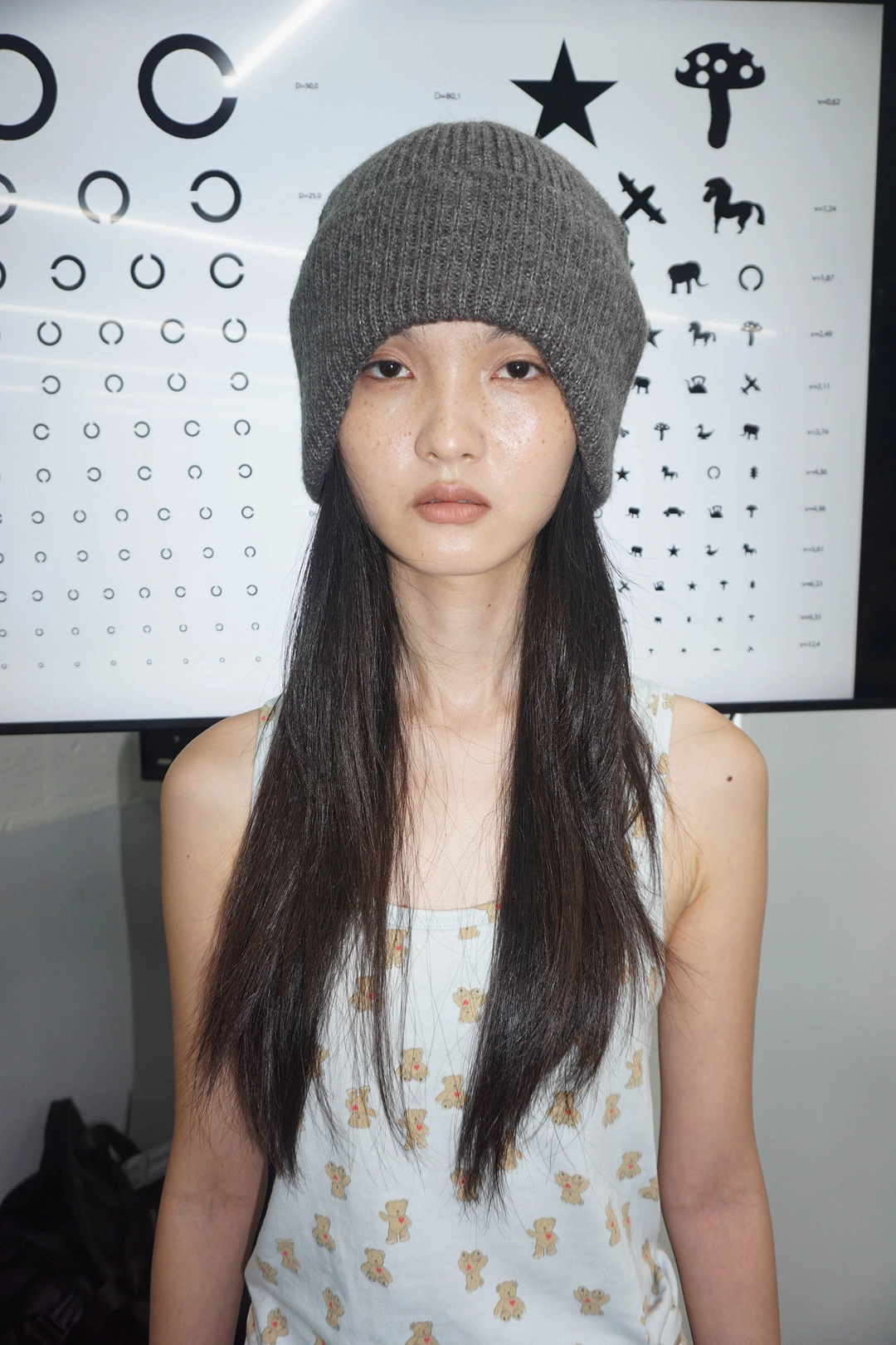 스컬프터 Cozy Earflap Beanie Charcoal 상품 이미지 3