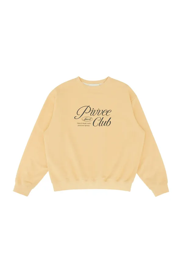 Piv\'vee Sports Club Sweatshirt (mist yellow)