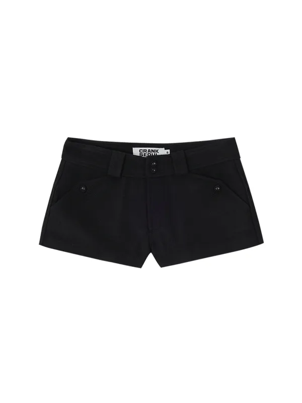 WOOL MICRO SHORTS_BLACK
