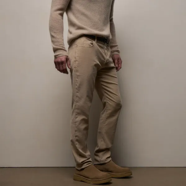 Corduroy 5 Pocket Pant - Stone Pigment