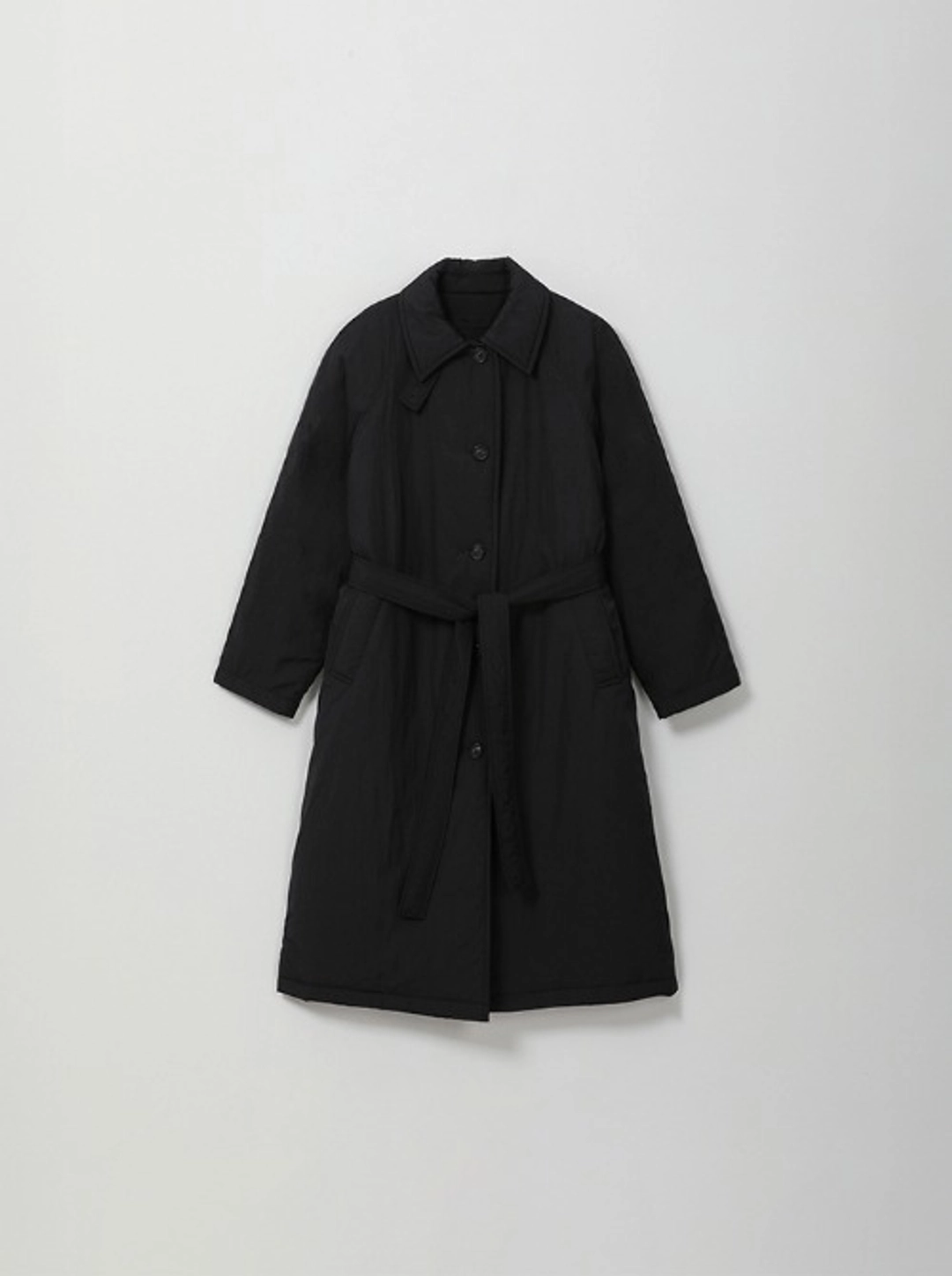 프레시라벨 (40% off) Noven long padded coat (Black) 상품 이미지 2