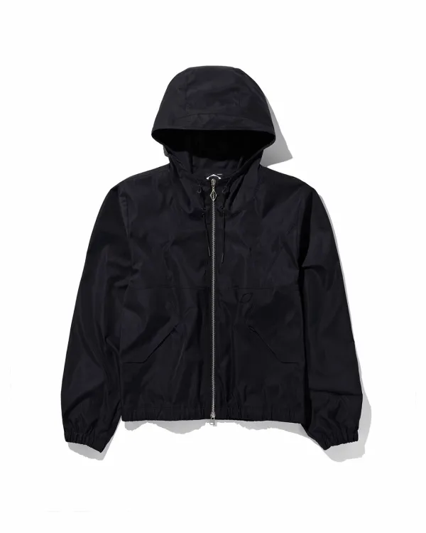 ESSENTIAL HOODED JACKET_BLACK