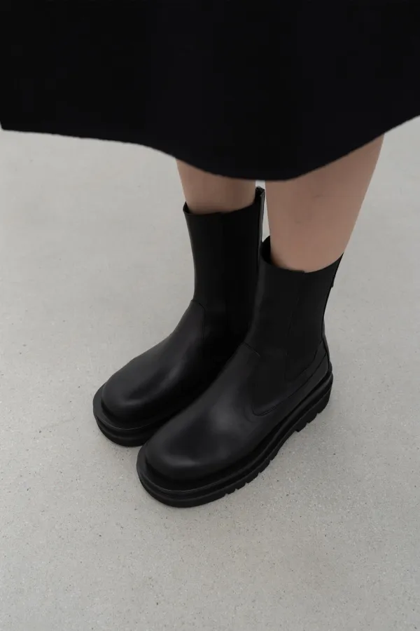 STOMP CHELSEA BOOTS [C0F01 BK]