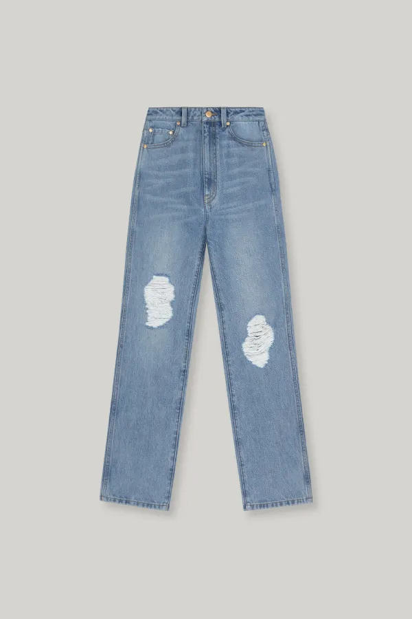 Rad Destroyed Denim Pants