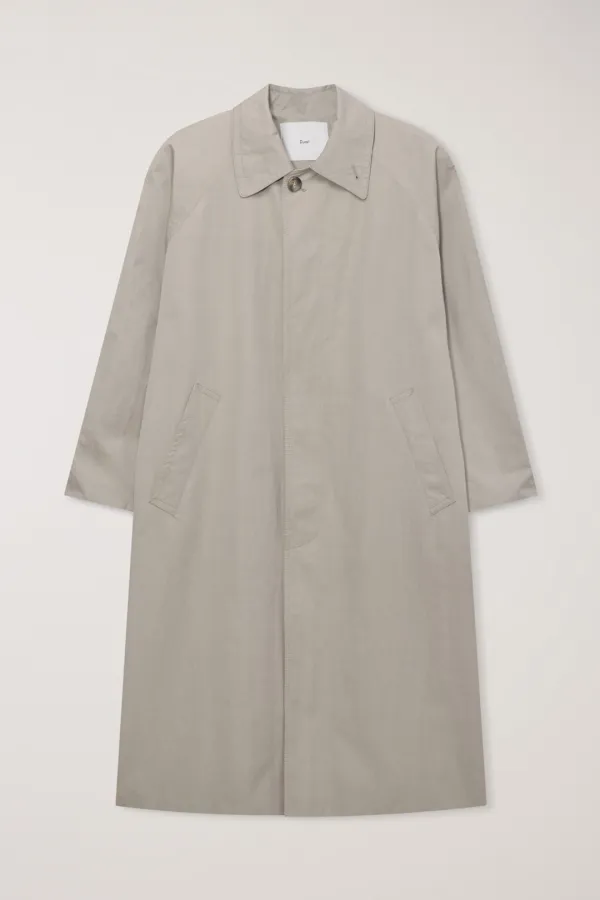 UNISEX REFINED MAC COAT KHAKI_UDTR6A101K1