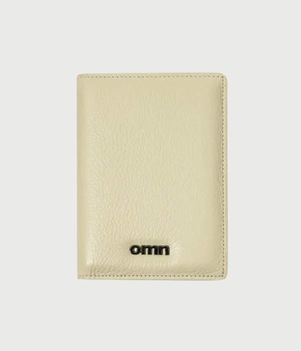 [Anti-Skimming] memory passpot wallet _Lemon butter