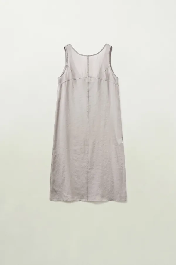 Glow Layered dress (Gray) (슬립세트)