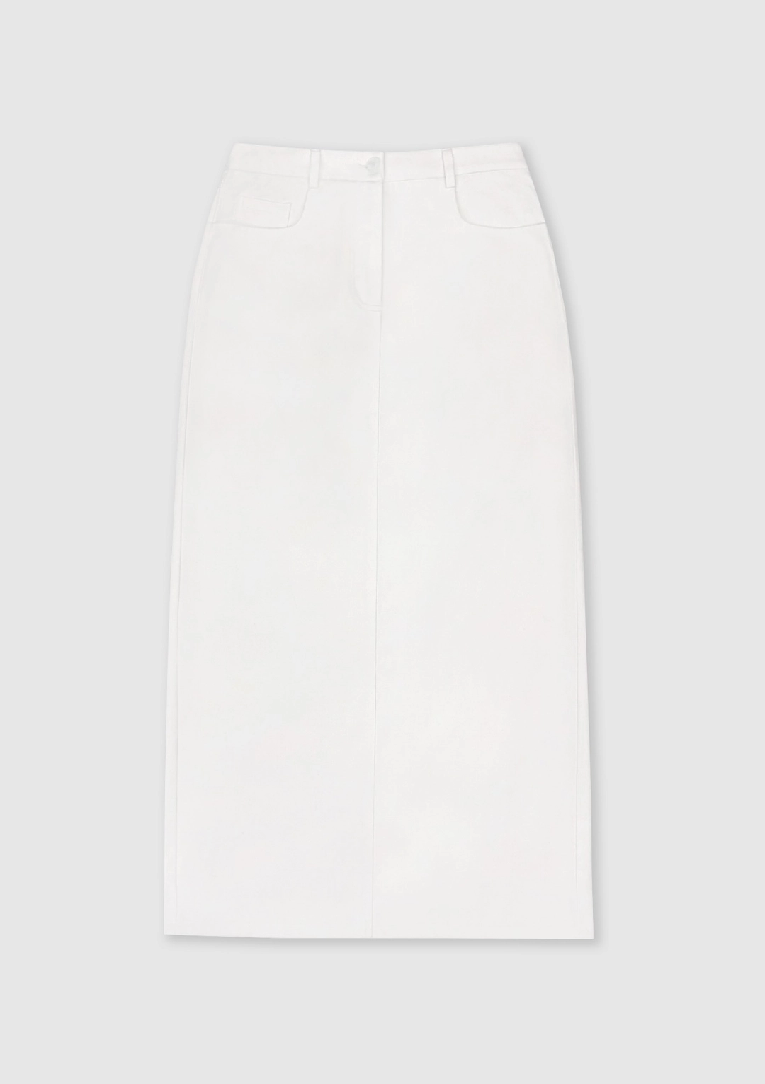 한올 Node Skirt (White) 상품 이미지 1